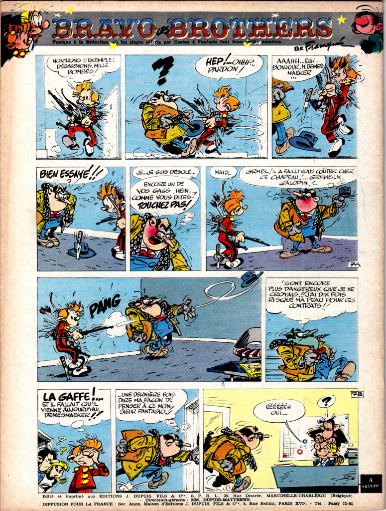 Franquin - The Bravo Brothers, 1965