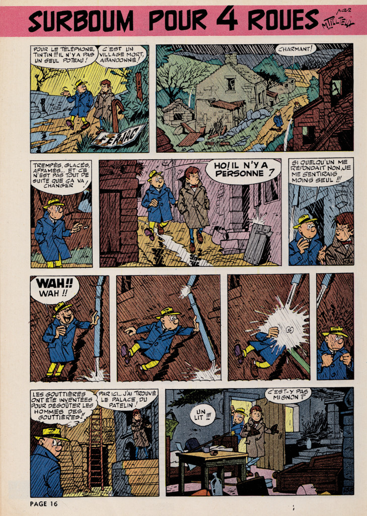 Tillieux - Gil Jourdan - Spirou 1231 1961