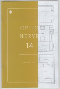 optic nerve 14